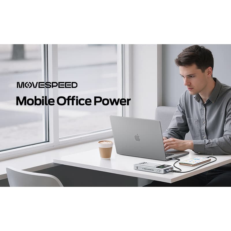 MoveSpeed 145W 25000mAh Power Bank for Laptops thumbnail 8